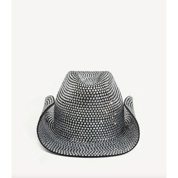 Ruslan Baginskiy Crystal-embellished Cowboy Hat - Picture 3 of 16
